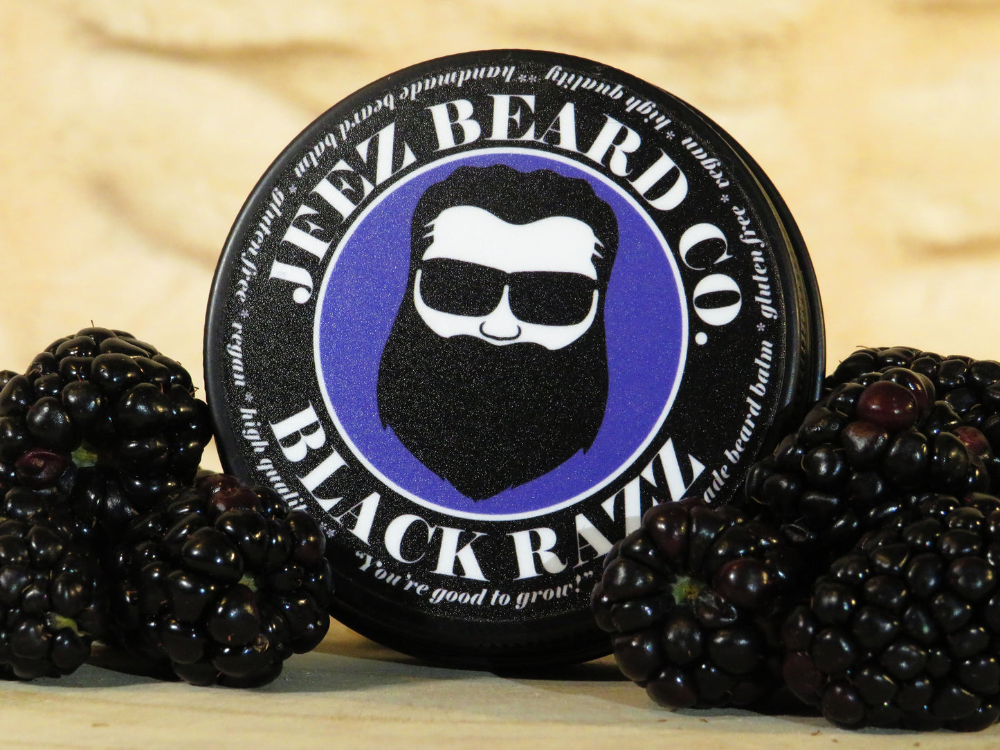 Black Razz Beard Balm (2oz)