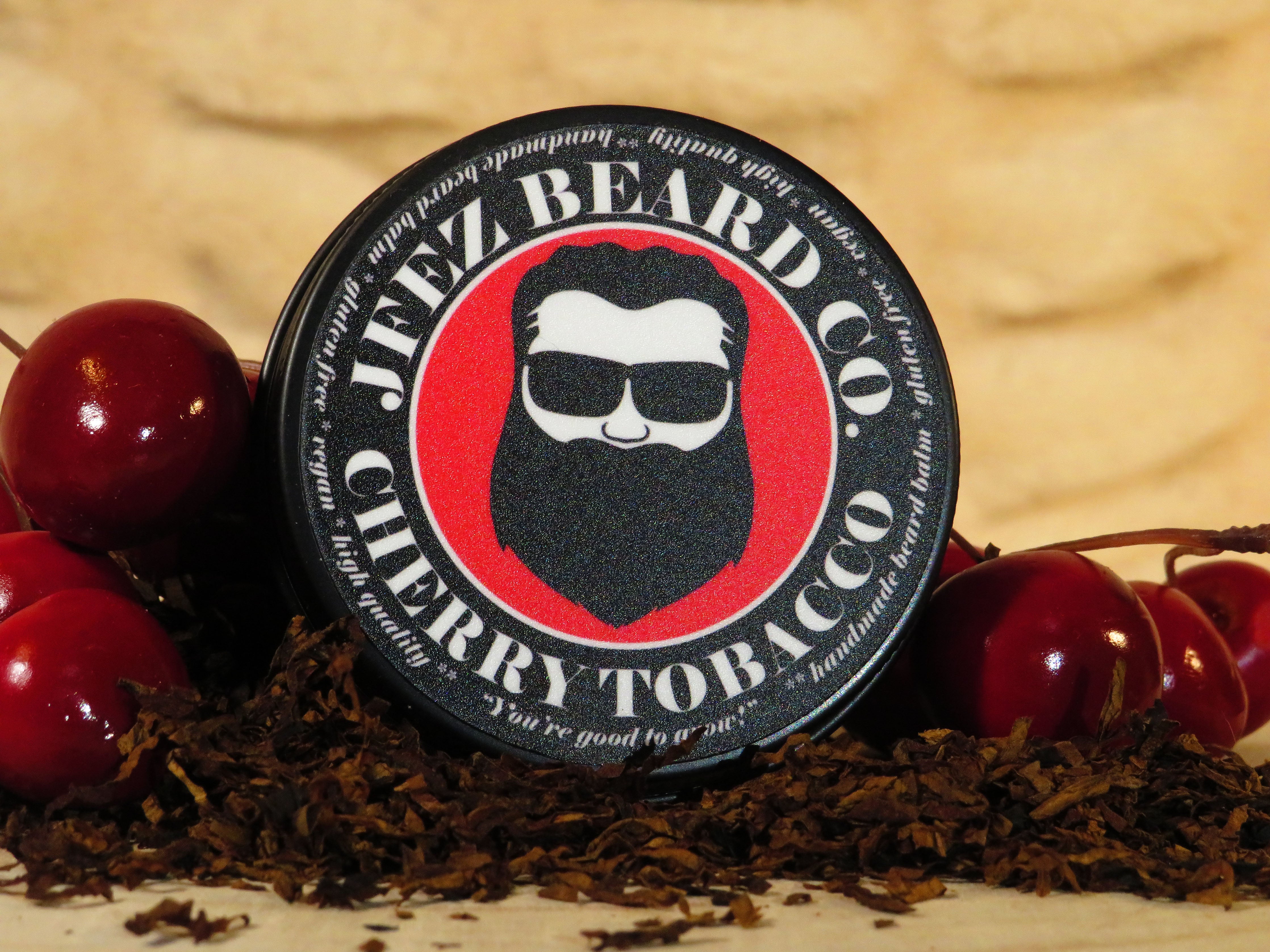 tobacco beard balm Cherry Tobacco Beard Balm (2oz) tobacco beard balm Cherry Tobacco Beard Balm (2oz)